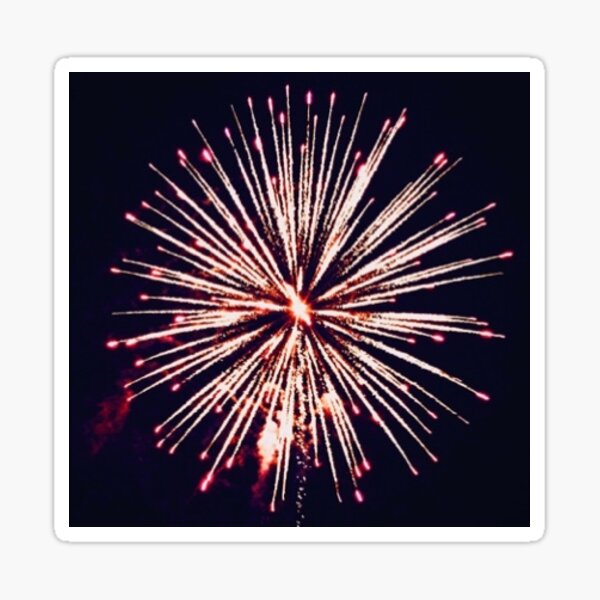 Fireworks Sticker