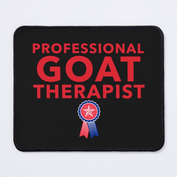 Item preview, Professional goat therapist/yoga/therapy designed and sold by expressiveprint.