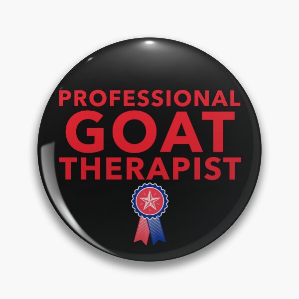 Item preview, Professional goat therapist/yoga/therapy designed and sold by expressiveprint.