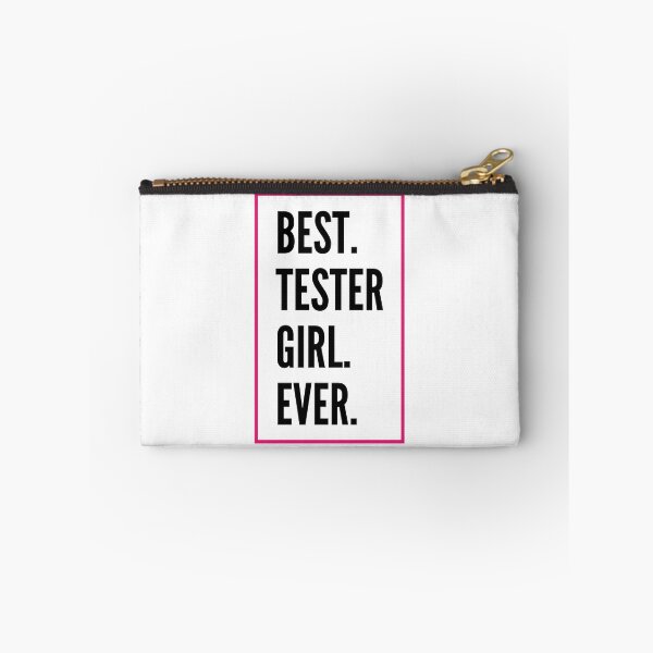 Aperçu de l'œuvre Best Tester Girl Ever For An Awesome Tester créée et vendue par SVPOD.