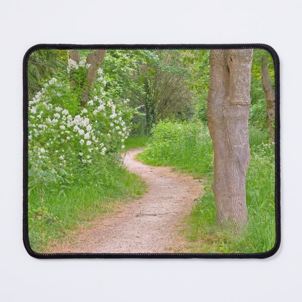 Item preview, Trail thorough a fresh green spring forest designed and sold by xophotography.