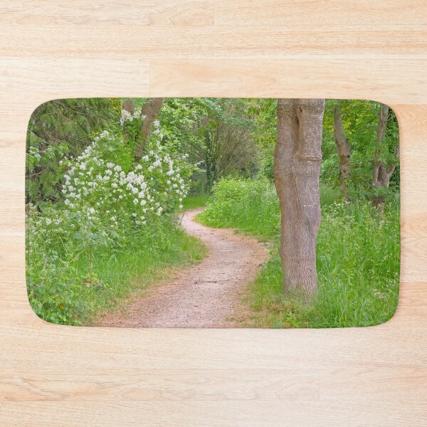 Item preview, Trail thorough a fresh green spring forest designed and sold by xophotography.
