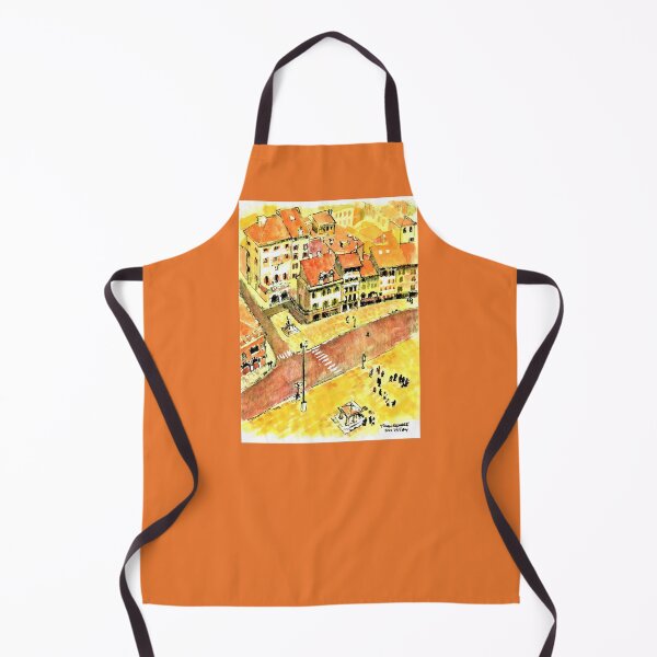 Item preview, A Small German Village With Locals In Town Square designed and sold by DonSylvester.