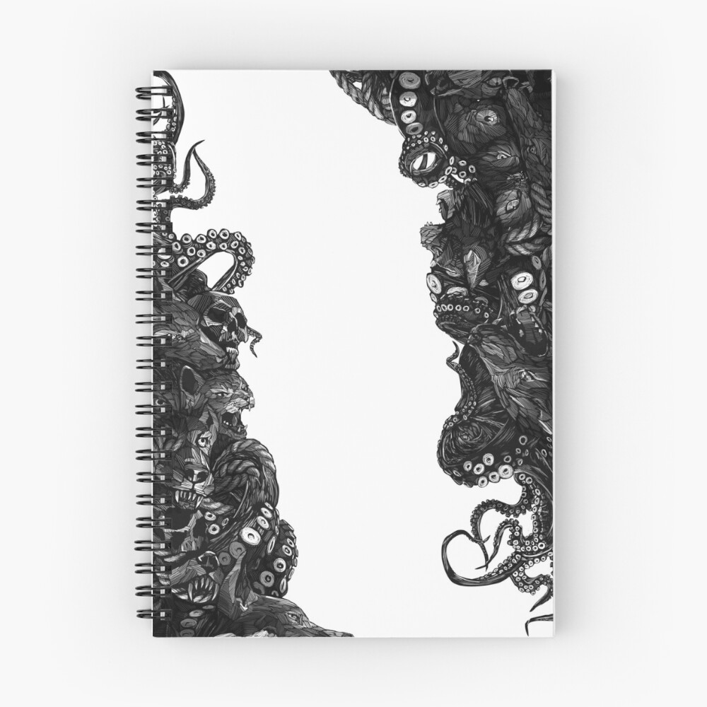 Item preview, Spiral Notebook designed and sold by RiotEyes.