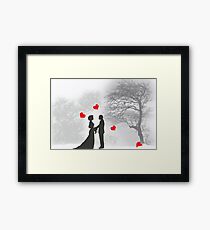 Winter Romance Framed Print