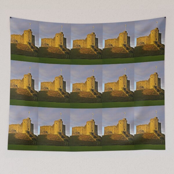 Item preview, Cardiff Castle Sunset C designed and sold by VikingVisual.