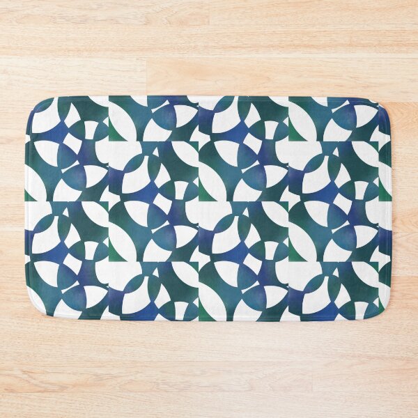 Item preview, blue and green pattern  designed and sold by -gracesplace-.