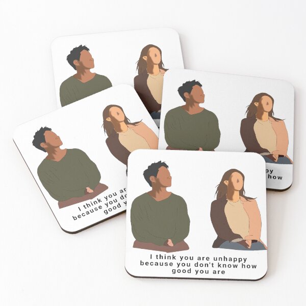 Item preview, I think you are unhappy because you don't know how good you are | Korean Drama quotes designed and sold by Fandom Universe.