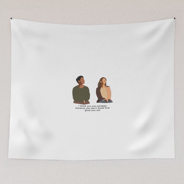 Item preview, I think you are unhappy because you don't know how good you are | Korean Drama quotes designed and sold by Fandom Universe.