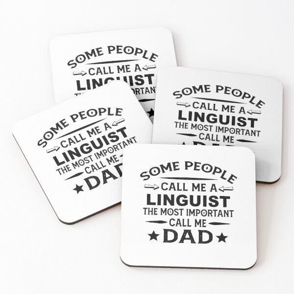 Item preview, linguist Father Dad T-shirt gift for father's Day linguist Dad Father's Day, linguist Dad Hudband Christmas Gift designed and sold by xlnv.