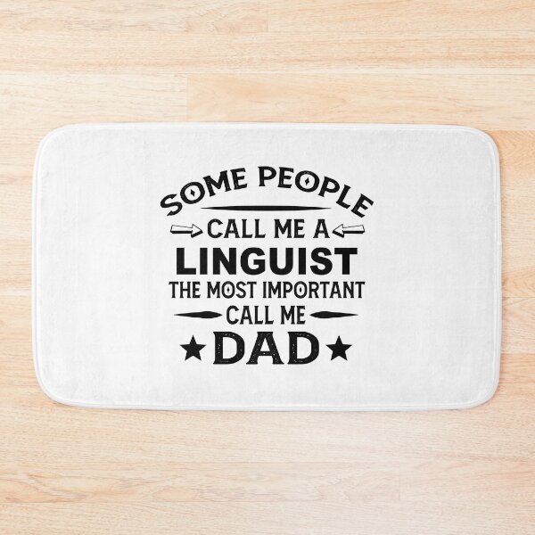 Item preview, linguist Father Dad T-shirt gift for father's Day linguist Dad Father's Day, linguist Dad Hudband Christmas Gift designed and sold by xlnv.