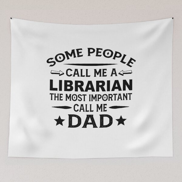 Item preview, librarian Father Dad T-shirt gift for father's Day librarian Dad Father's Day, librarian Dad Hudband Christmas Gift designed and sold by xlnv.
