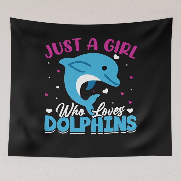 Item preview, Cute Just A Girl Who Loves Dolphins Sea Animal Dolphin Lover designed and sold by Best Designer.