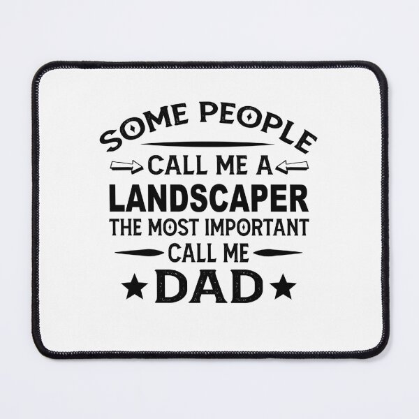 Item preview, landscaper Father Dad T-shirt gift for father's Day landscaper Dad Father's Day, landscaper Dad Hudband Christmas Gift designed and sold by xlnv.