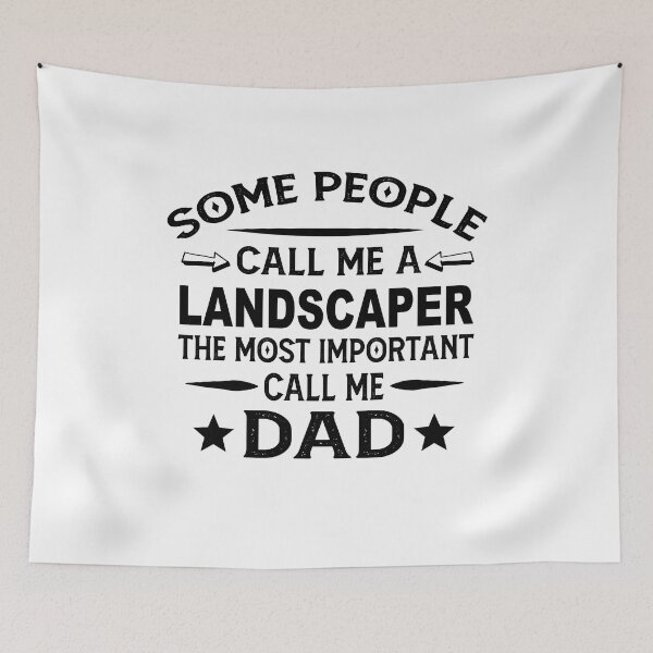 Item preview, landscaper Father Dad T-shirt gift for father's Day landscaper Dad Father's Day, landscaper Dad Hudband Christmas Gift designed and sold by xlnv.