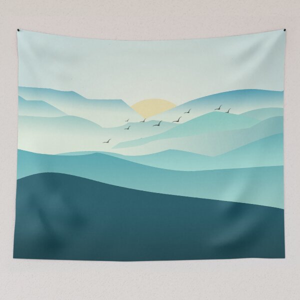 Item preview, Blue Mountain view Expand your horizons designed and sold by GraphismNinja.