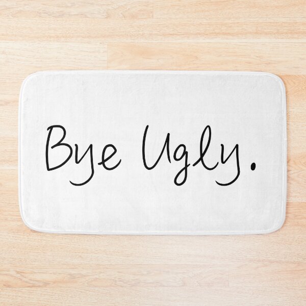 Item preview, Bye Ugly. (font 1) designed and sold by Mattia86.
