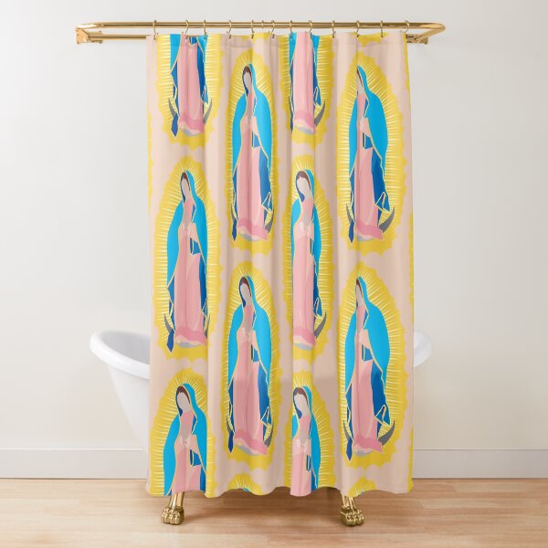 Virgen de Guadalupe / virgin / madona / our lady Shower Curtain