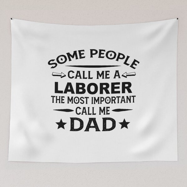 Item preview, laborer Father Dad T-shirt gift for father's Day laborer Dad Father's Day, laborer Dad Hudband Christmas Gift designed and sold by xlnv.