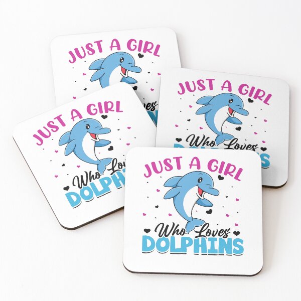 Item preview, Cute Just A Girl Who Loves Dolphins Sea Animal Dolphin Lover designed and sold by Best Designer.