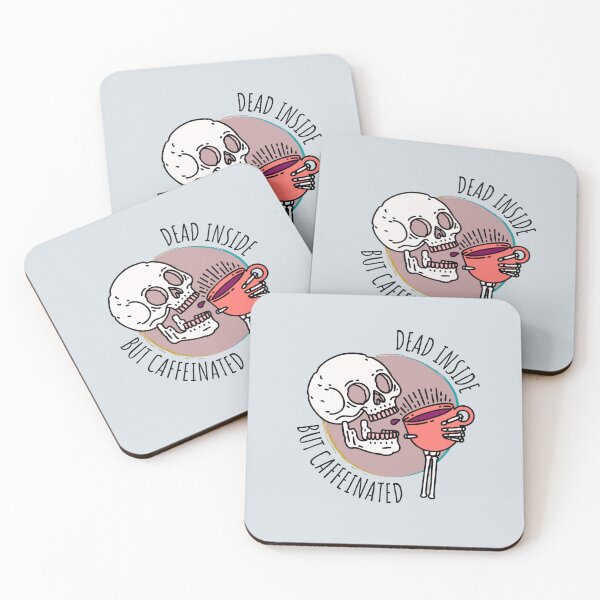 Item preview, Dead Inside but Caffeinated Classic designed and sold by AmphoraGhost.