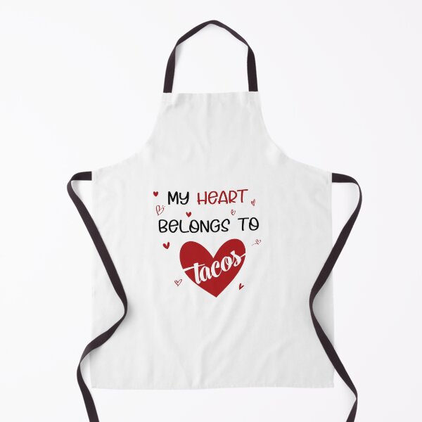 Item preview, My heart belongs to tacos valentines day taco lover v-day vday gift funny gift,valentine designed and sold by illustramanshop.