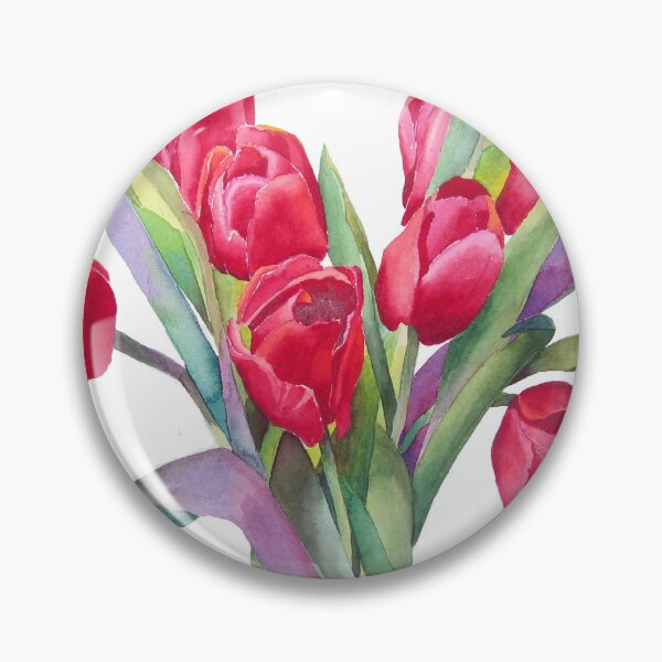 Item preview, Springtime Red Tulips! designed and sold by Pat Yager.