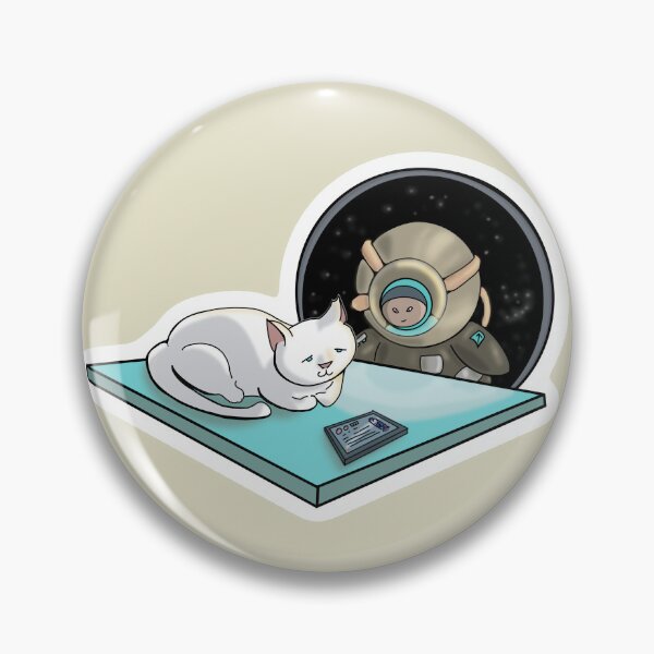 Item preview, Space Cat And Space Human designed and sold by MutedCarbon.
