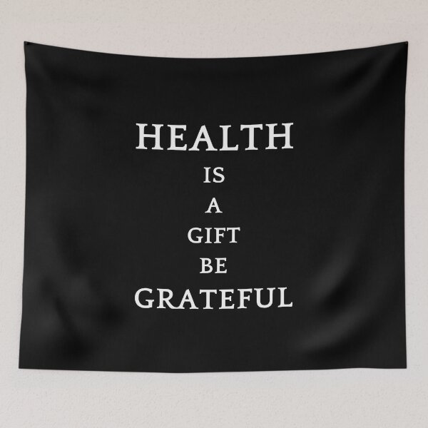 Item preview, Be greatful design all things are a gift. Health is a gift designed and sold by MayaAndNora.
