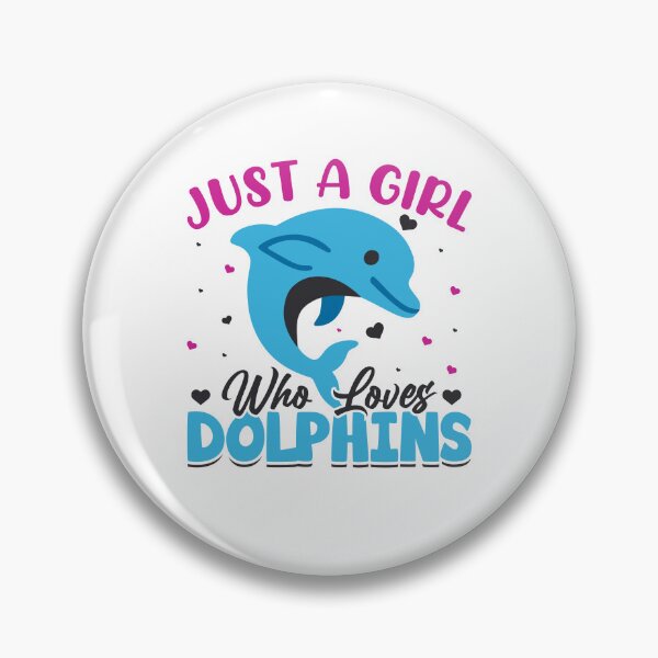 Artikelvorschau, Cute Just A Girl Who Loves Dolphins Sea Animal Dolphin Lover entworfen und verkauft von Best Designer.