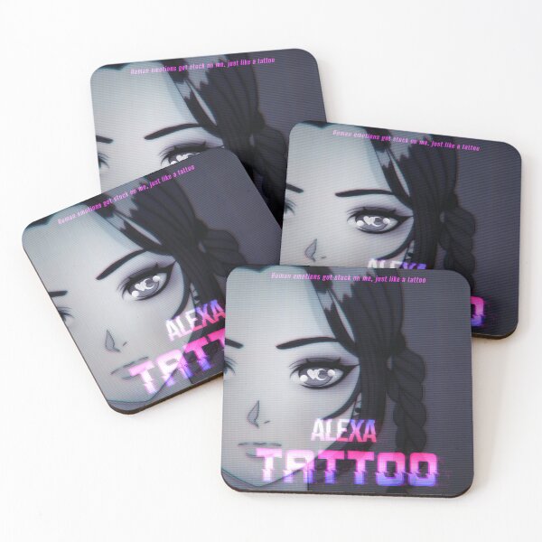 Item preview, ALEXA - TATTOO designed and sold by peachy-bubbles.
