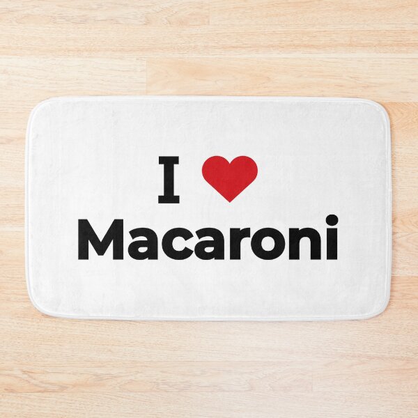 Aperçu de l'œuvre I love Macaroni créée et vendue par Moyanana.