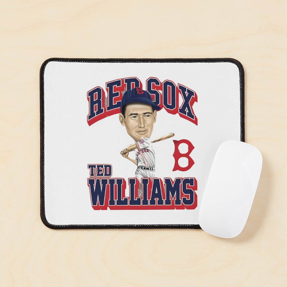 BeantownTshirts Hit Like Ted Boston Baseball Ted Williams Sports Fan T Shirt V-Neck / Navy / Medium