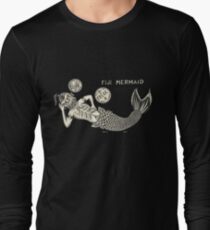 Laying Fiji - Art By Kev G Long Sleeve T-Shirt
