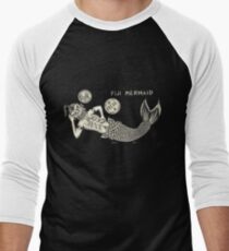 Laying Fiji - Art By Kev G Men's Baseball ¾ T-Shirt