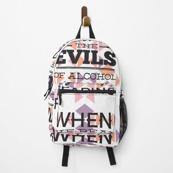 Item preview, When I´ve Read About the Evils of Alchohol I Gave up Reading designed and sold by lunegreiros.