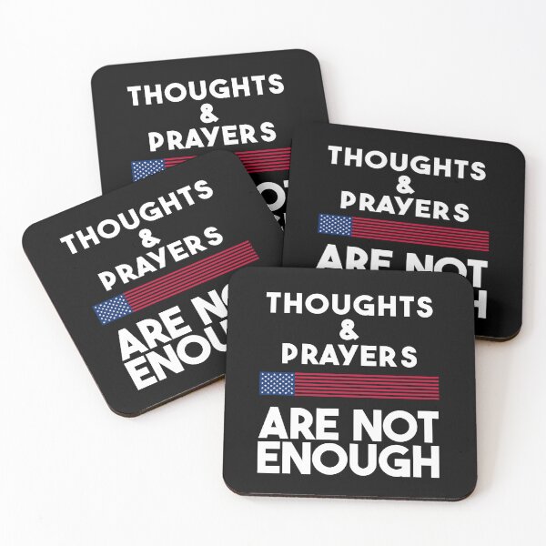 Item preview, Thoughts and Prayers ARE NOT ENOUGH T-Shirt designed and sold by adilocent.