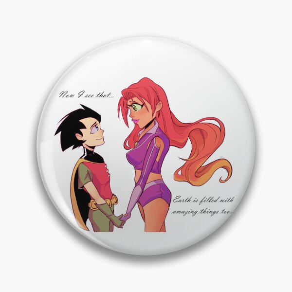 Item preview, Teen Titans: Robin x Starfire designed and sold by dinky-art.
