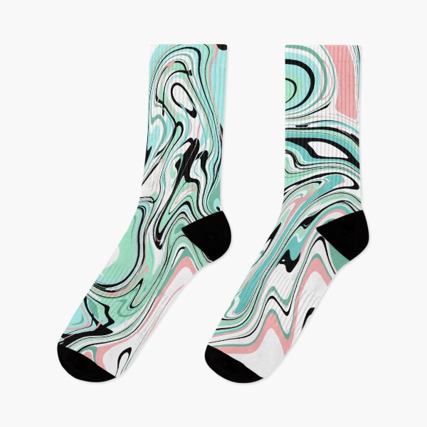 Item preview, Modern Marble Background Pastel Pink, Blue, Green & Turquoise designed and sold by MyArt23.