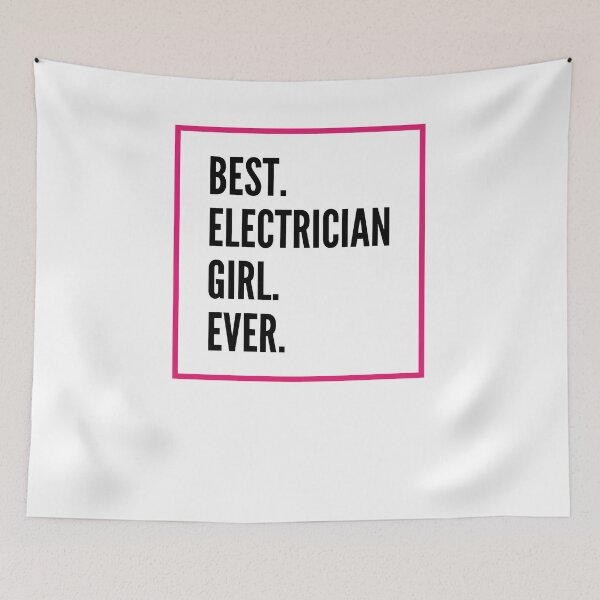 Item preview, Best Electrician Girl Ever For An Awesome Electrician designed and sold by SVPOD.
