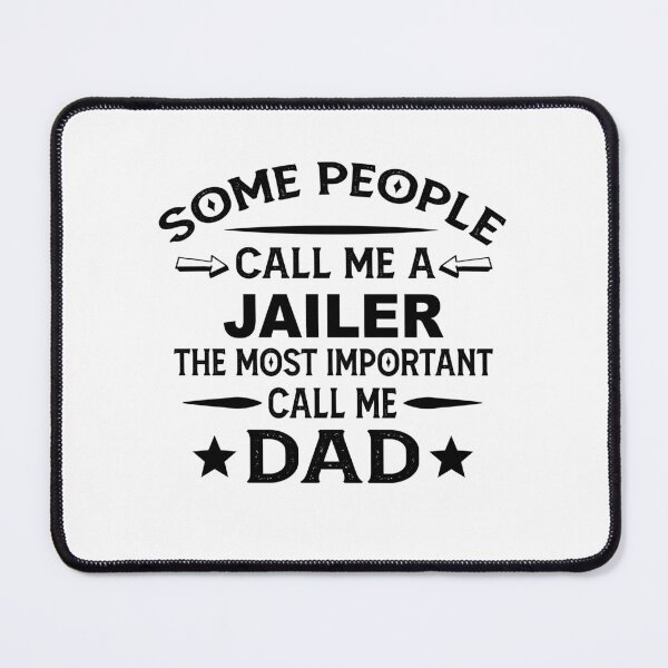 Item preview, jailer Father Dad T-shirt gift for father's Day jailer Dad Father's Day, jailer Dad Hudband Christmas Gift designed and sold by xlnv.
