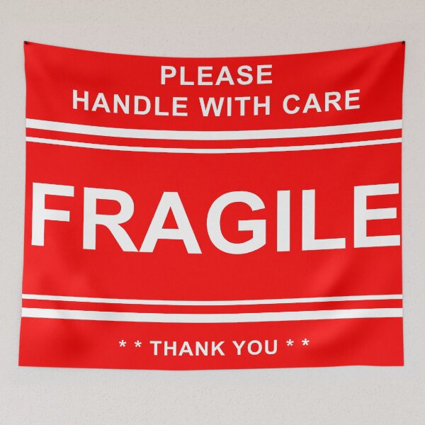 Aperçu de l'œuvre FRAGILE: Handle With Care!! créée et vendue par Zia Frazier.