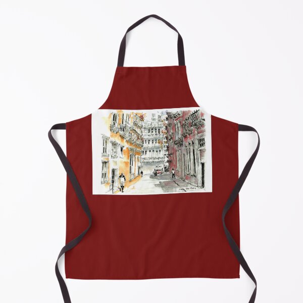 Item preview, Havana Cuba Apartment Buildings And Tenants On The Street designed and sold by DonSylvester.