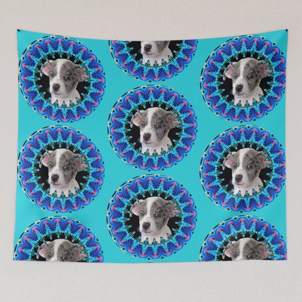 Item preview, Blue Encircled Puppy designed and sold by kristalcurt.