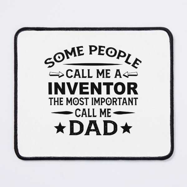 Item preview, inventor Father Dad T-shirt gift for father's Day inventor Dad Father's Day, inventor Dad Hudband Christmas Gift designed and sold by xlnv.