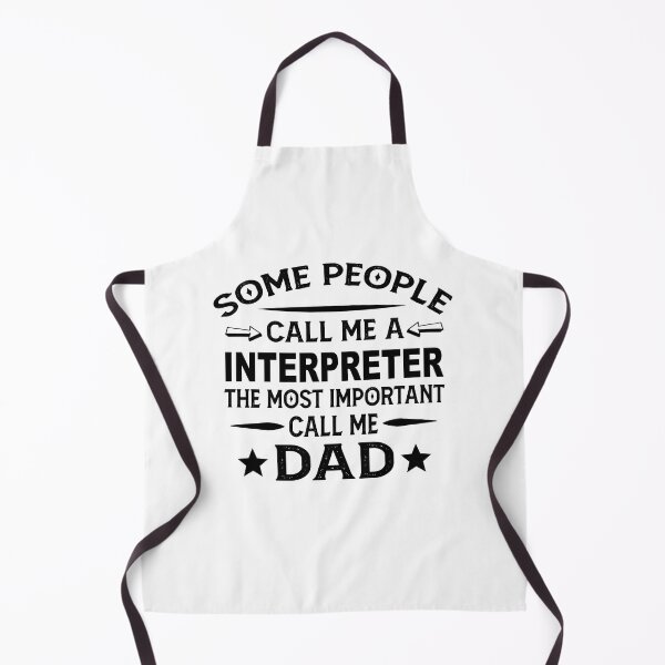 Item preview, interpreter Father Dad T-shirt gift for father's Day interpreter Dad Father's Day, interpreter Dad Hudband Christmas Gift designed and sold by xlnv.
