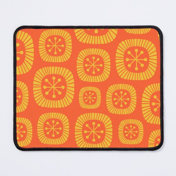 Item preview, Mid-Century Modern Atomic Abstract Composition 434 Orange and Yellow designed and sold by tonymagnerart.