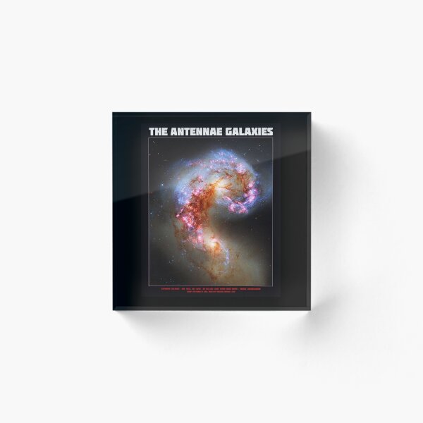Item preview, The Antennae Galaxies designed and sold by HeadRubble.