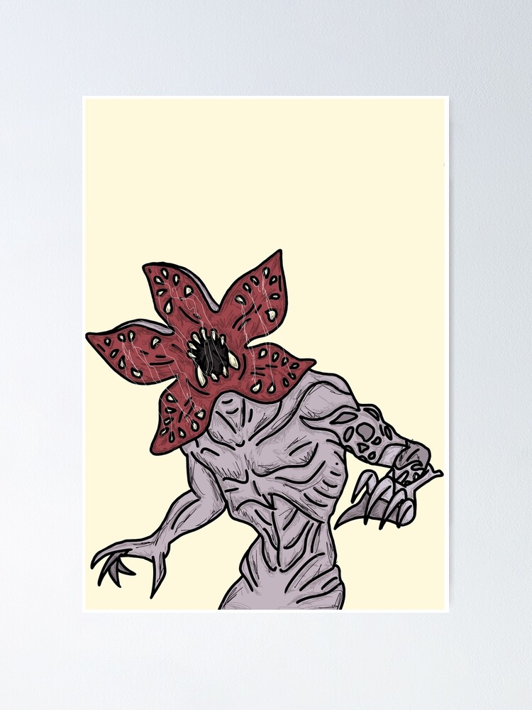 Cute Demogorgon Wall Art for Sale