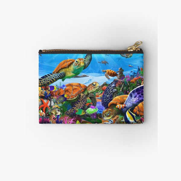 Item preview, Amazing Undersea Turtles designed and sold by GeraldNewtonArt.